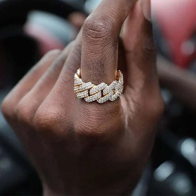 The Cuban Prong Ring