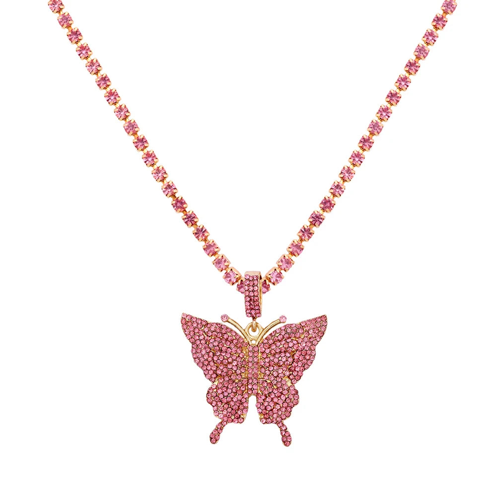 Butterfly Pendant Necklace