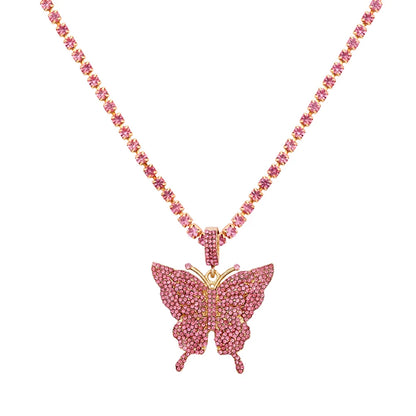 Butterfly Pendant Necklace