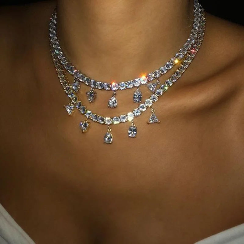 Triangle Pendant Necklace
