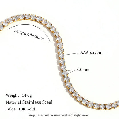 Minimalist Choker Chain Necklace