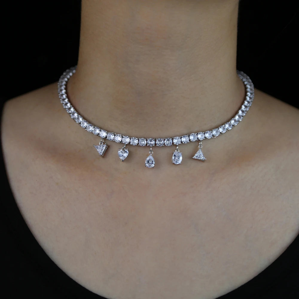 Triangle Pendant Necklace