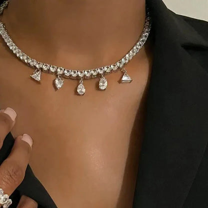 Triangle Pendant Necklace