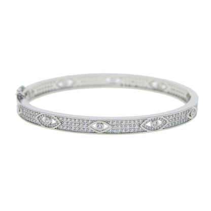 Evil Eye Bangle Bracelet