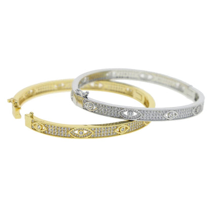 Evil Eye Bangle Bracelet