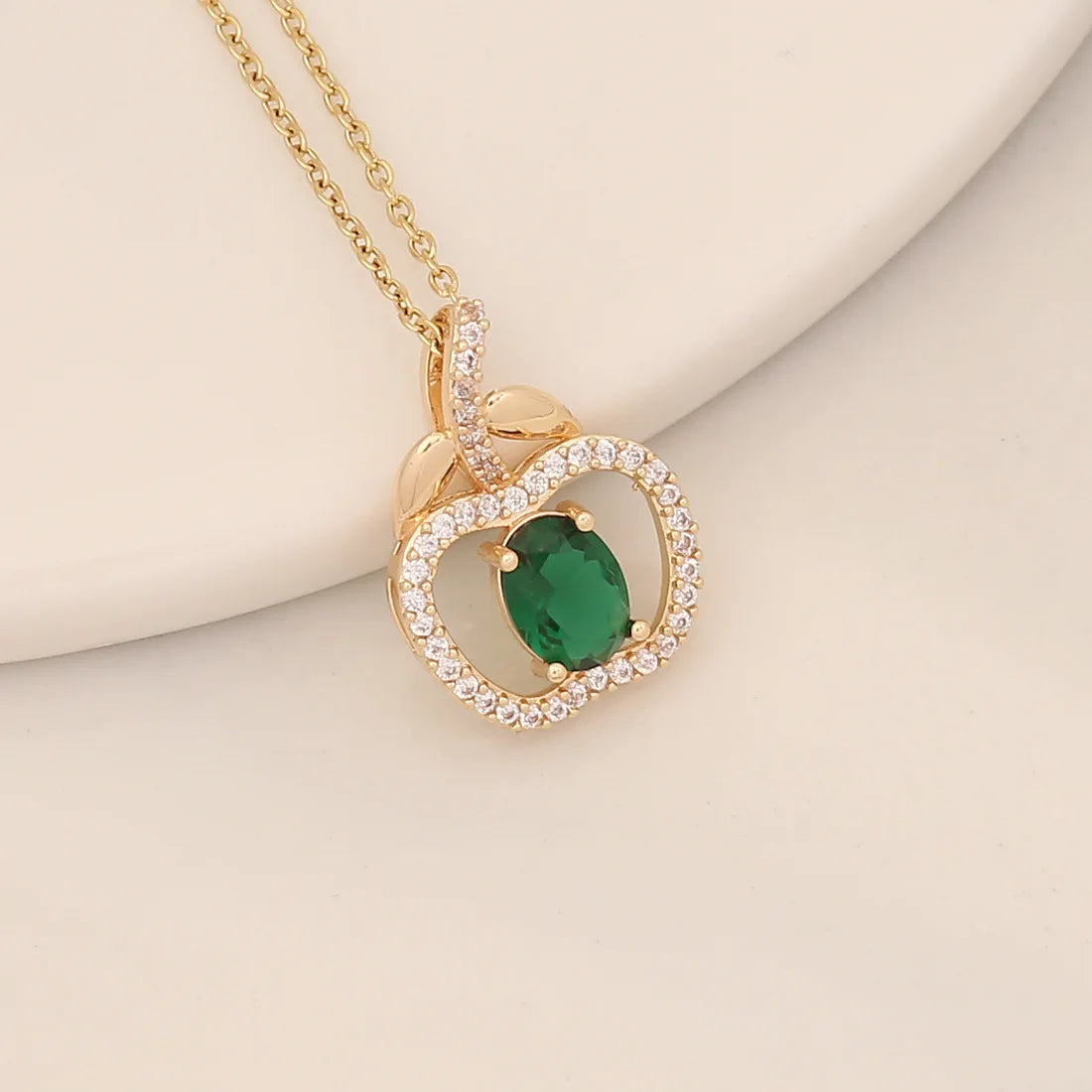 Emerald Goddess Necklace
