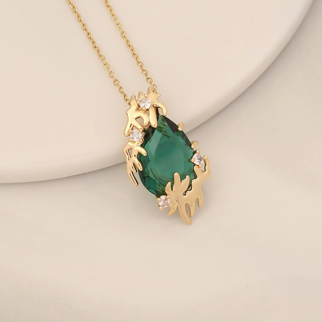Emerald Goddess Necklace