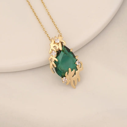 Emerald Goddess Necklace