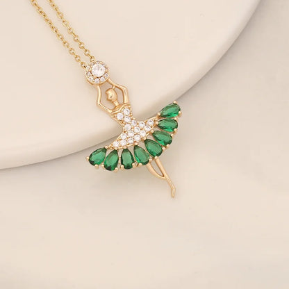 Emerald Goddess Necklace