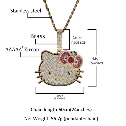 Hello Kitty Pendant Necklace