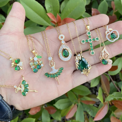 Emerald Goddess Necklace