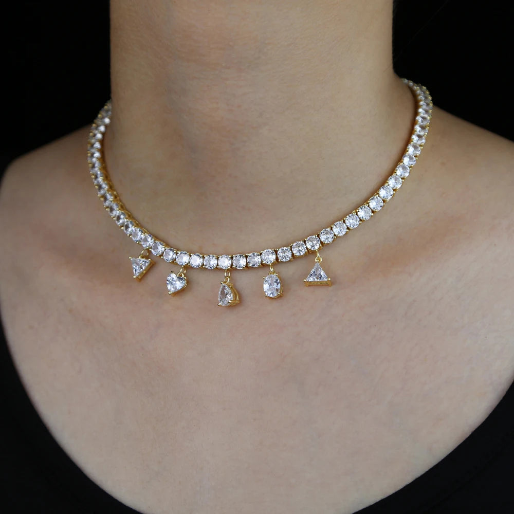 Triangle Pendant Necklace