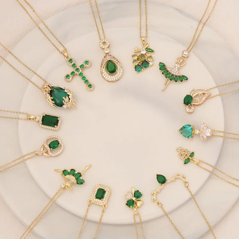 Emerald Goddess Necklace
