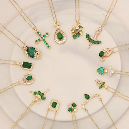 Emerald Goddess Necklace