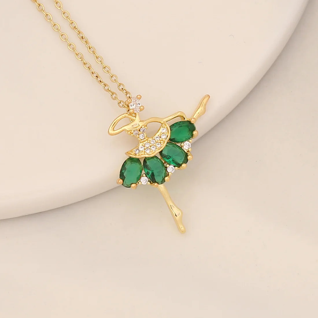 Emerald Goddess Necklace