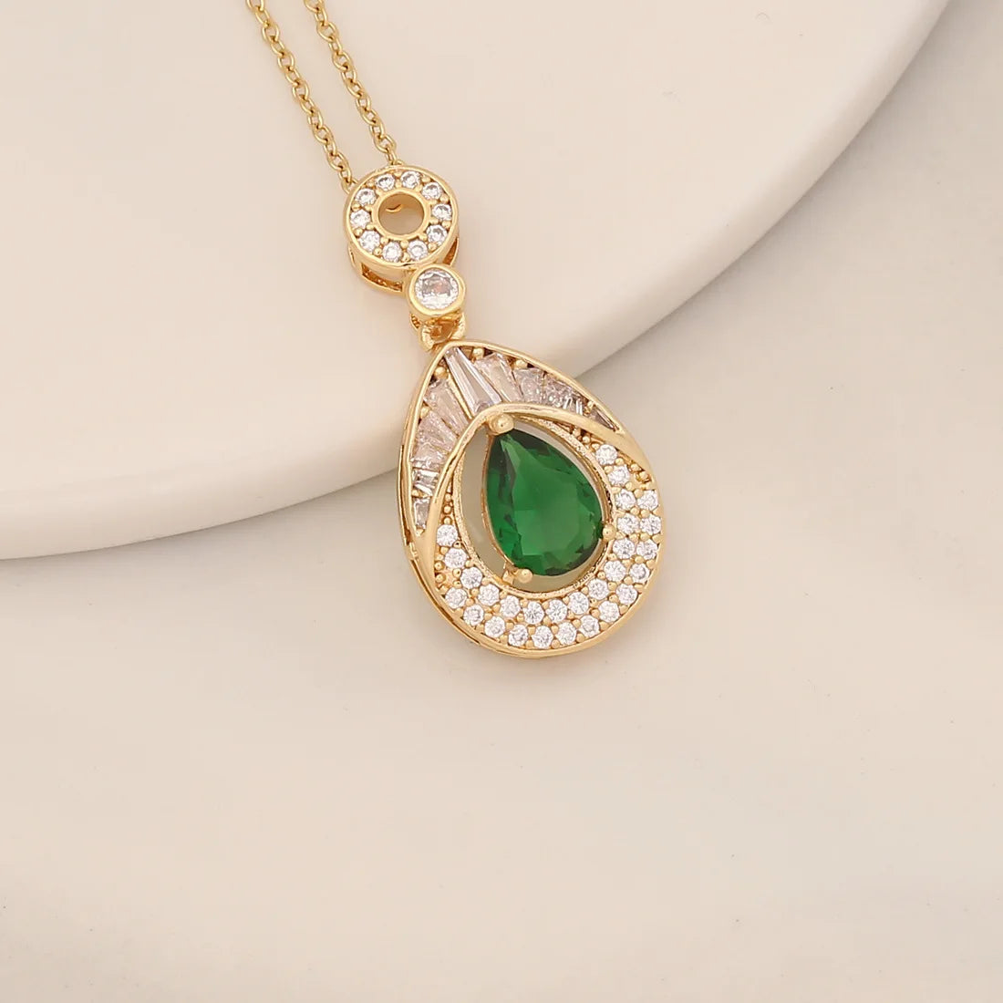 Emerald Goddess Necklace