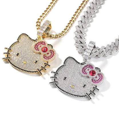 Hello Kitty Pendant Necklace